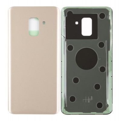 Back Panel Cover For Samsung Galaxy A8 2018 Gold - Maxbhi Com