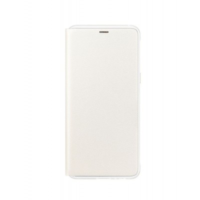 Flip Cover For Samsung Galaxy A8 2018 White By - Maxbhi.com