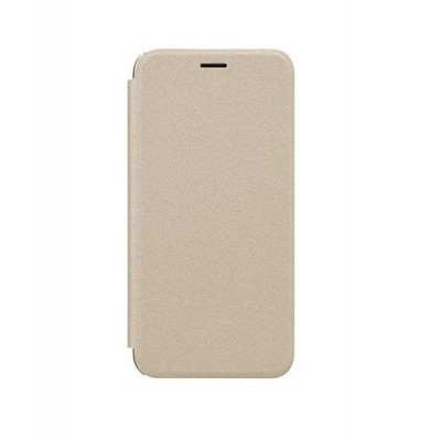 Flip Cover For Samsung Galaxy C8 Gold By - Maxbhi.com