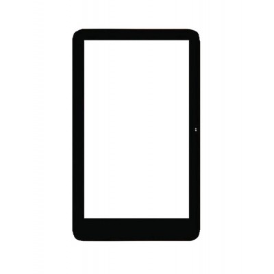 Replacement Front Glass For Swipe All In One Tab Black Grey By - Maxbhi.com