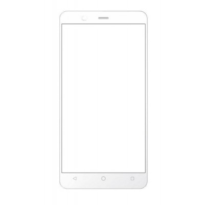 Replacement Front Glass For Swipe Elite 2 Plus White By - Maxbhi.com
