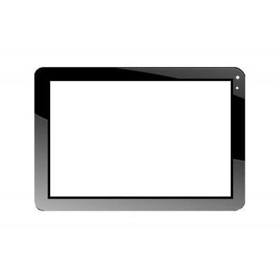 Replacement Front Glass For Swipe Halo Value 8 Black By - Maxbhi.com