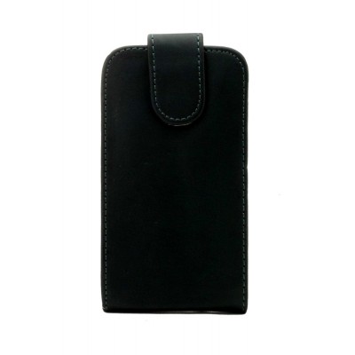 Flip Cover For Karbonn K130 Fun Black By - Maxbhi.com
