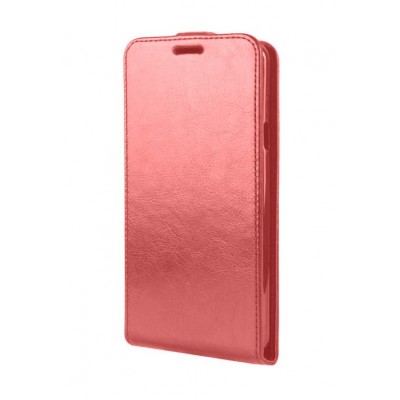 Flip Cover For Karbonn K406 Red Black By - Maxbhi.com