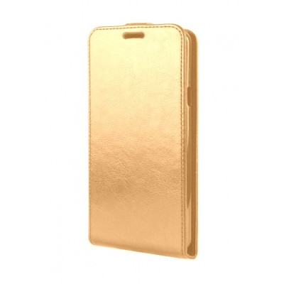 Flip Cover For Karbonn K885 Metal Gold By - Maxbhi.com