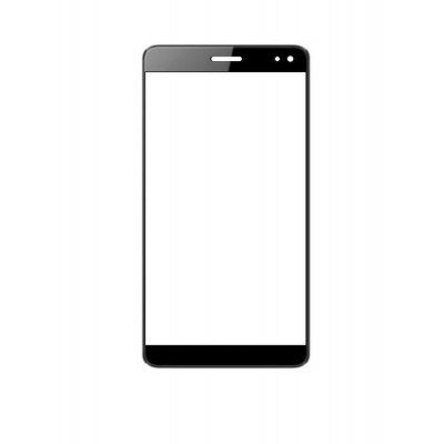 Replacement Front Glass For Karbonn Quattro L45 Ips Black By - Maxbhi.com