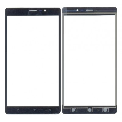Replacement Front Glass For Karbonn Titanium Mach Six Black By - Maxbhi Com