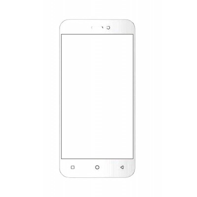 Replacement Front Glass For Karbonn Titanium Vista White By - Maxbhi.com