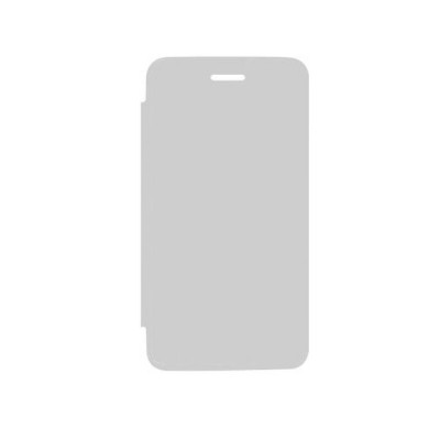 Flip Cover For Karbonn Alfa A18 White By - Maxbhi.com