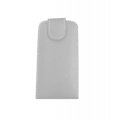Flip Cover For Karbonn K444 Shakti White By - Maxbhi.com