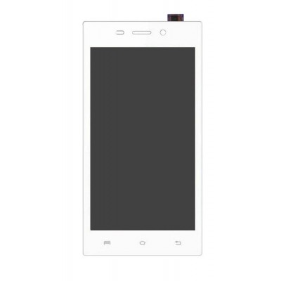 Lcd With Touch Screen For Karbonn A6 Turbo 3g White By - Maxbhi.com