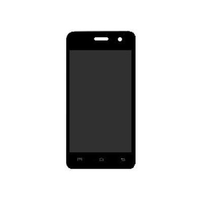 Lcd With Touch Screen For Karbonn Alfa A18 Black By - Maxbhi.com