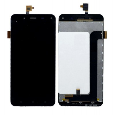 Lcd With Touch Screen For Karbonn Titanium Jumbo 2 Black By - Maxbhi Com