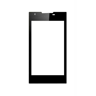 Replacement Front Glass For Karbonn A307 Black By - Maxbhi.com
