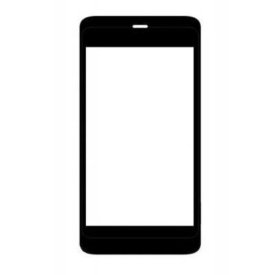 Replacement Front Glass For Karbonn A5 Plus Black By - Maxbhi.com