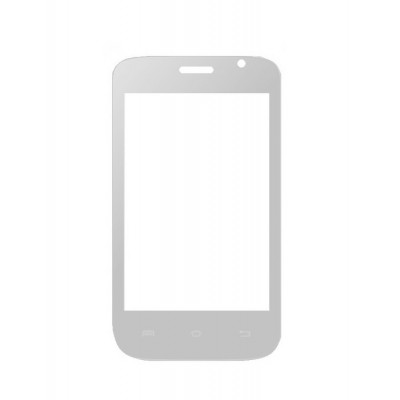Replacement Front Glass For Karbonn Alfa A110 White By - Maxbhi.com