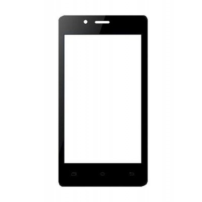 Replacement Front Glass For Karbonn Alfa A93 Pop Black By - Maxbhi.com