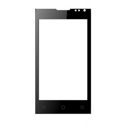 Replacement Front Glass For Karbonn Alfa A99 Black By - Maxbhi.com