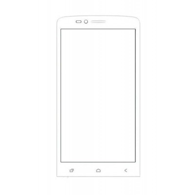 Replacement Front Glass For Karbonn Aura 9 White By - Maxbhi.com