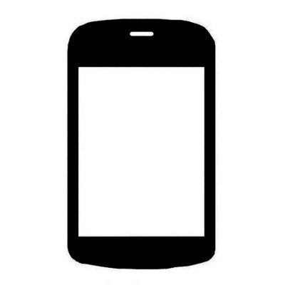 Replacement Front Glass For Karbonn K3000 Black Yellow By - Maxbhi.com