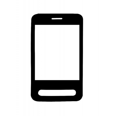 Replacement Front Glass For Karbonn K61 Black By - Maxbhi.com