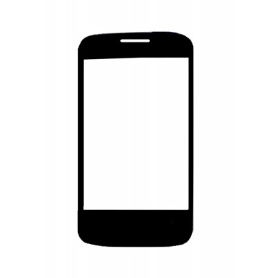 Replacement Front Glass For Karbonn K77 White By - Maxbhi.com