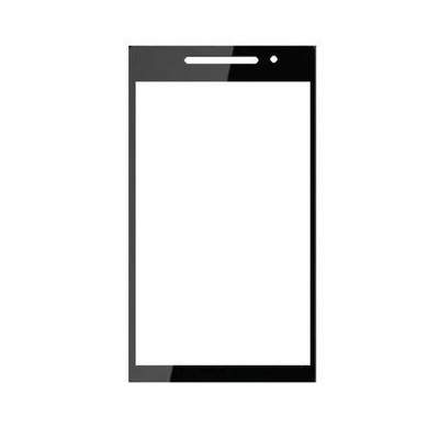 Replacement Front Glass For Karbonn Kochadaiiyaan The Legend A6 Plus Black By - Maxbhi.com