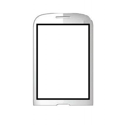 Replacement Front Glass For Karbonn Kt61 Iconik White By - Maxbhi.com