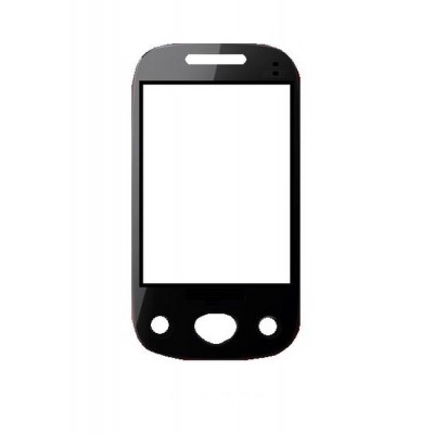 Replacement Front Glass For Karbonn Kt62 Black By - Maxbhi.com