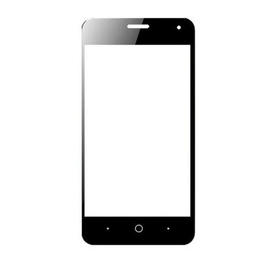 Replacement Front Glass For Karbonn S15 Black By - Maxbhi.com