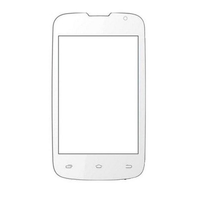 Replacement Front Glass For Karbonn Smart A55i White By - Maxbhi.com