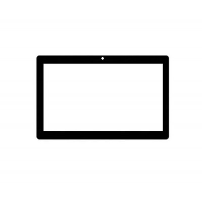 Replacement Front Glass For Karbonn Smart Tab2 Black By - Maxbhi.com