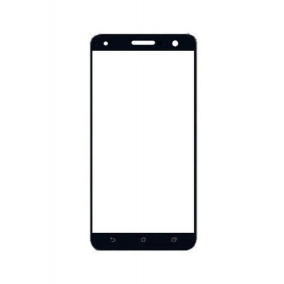 Replacement Front Glass For Asus Zenfone 3 Deluxe Black By - Maxbhi.com