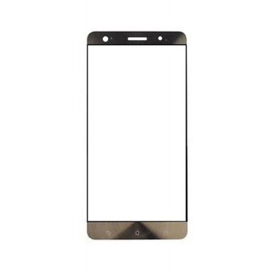 Replacement Front Glass For Asus Zenfone 3 Deluxe Rose Gold By - Maxbhi.com