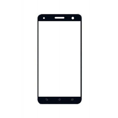 Replacement Front Glass For Asus Zenfone 3 Deluxe Silver By - Maxbhi.com