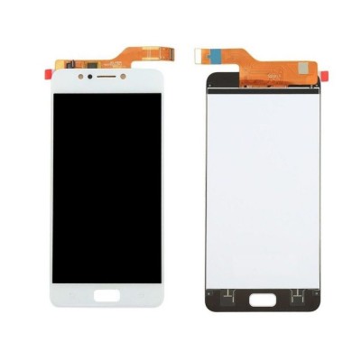 Lcd With Touch Screen For Asus Zenfone 4 Max Zc520kl Silver By - Maxbhi Com