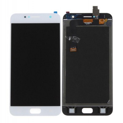 Lcd With Touch Screen For Asus Zenfone 4 Selfie Zb553kl White By - Maxbhi Com