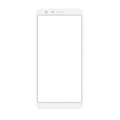 Replacement Front Glass For Asus Zenfone Max Plus M1 White By - Maxbhi.com