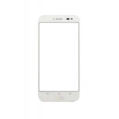Replacement Front Glass For Asus Zenfone Zoom Zx551ml 64gb White By - Maxbhi.com
