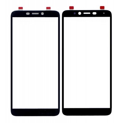 Replacement Front Glass For Infinix Hot S3 Black By - Maxbhi Com