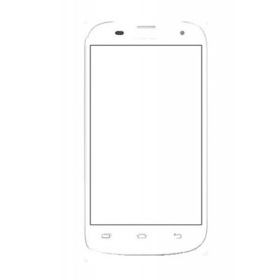 Replacement Front Glass For Infinix Surf Spice X403 Yellow By - Maxbhi.com