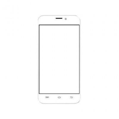 Replacement Front Glass For Intex Aqua Q8 White By - Maxbhi.com