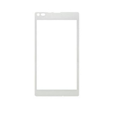 Replacement Front Glass For Sony Ericsson Xperia L S36h Red By - Maxbhi.com