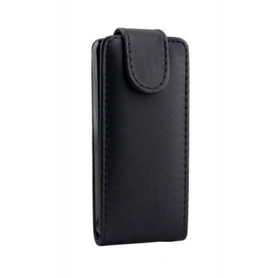 Flip Cover For Intex Eco 206 Black By - Maxbhi.com