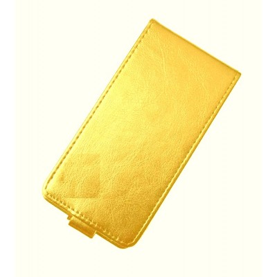 Flip Cover For Intex Grand 612 Yellow By - Maxbhi.com