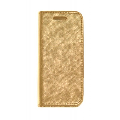 Flip Cover For Intex Turbo Z6 Golden By - Maxbhi.com
