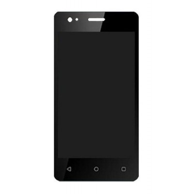 Lcd With Touch Screen For Intex Aqua Eco 4g White By - Maxbhi.com