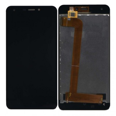 Lcd With Touch Screen For Intex Aqua Trend Lite White By - Maxbhi Com