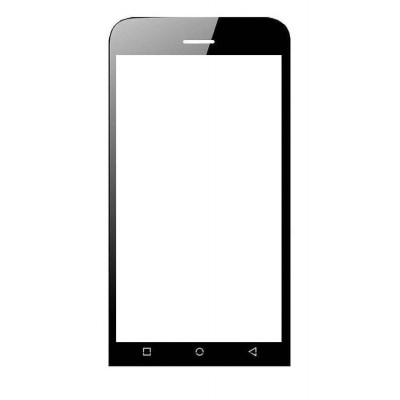 Replacement Front Glass For Intex Aqua 4.0 4g White By - Maxbhi.com