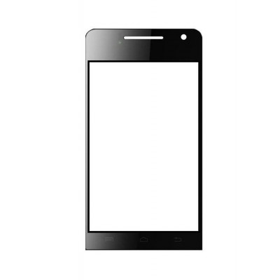 Replacement Front Glass For Intex Aqua N15 Black By - Maxbhi.com